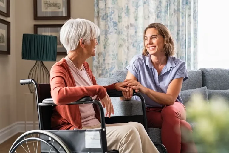bluedot cares in home elderly care