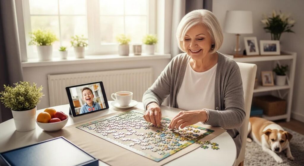 Enhancing senior well-being at home