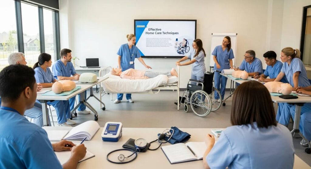 Caregiver training for home care