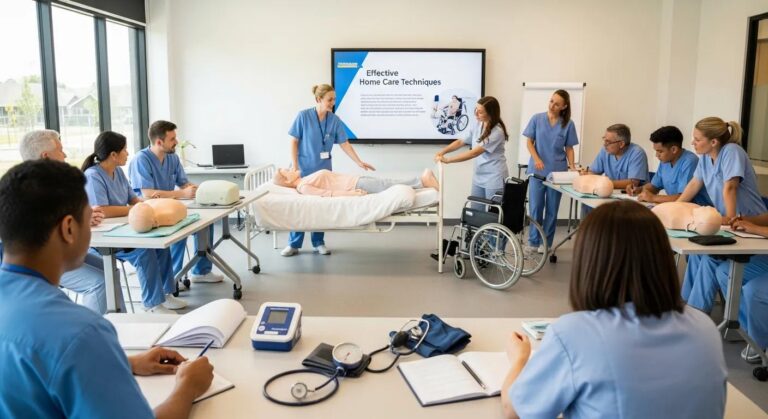 Caregiver training for home care