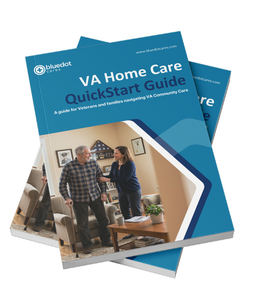 VA Home Care Quickstart Guide book cover mockup